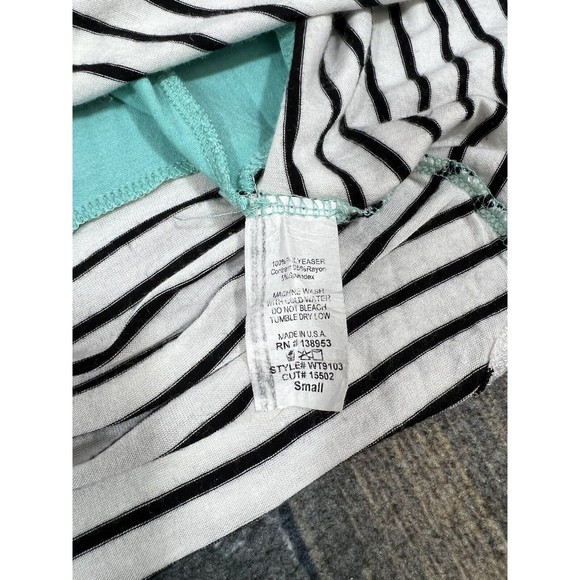 Sun & Moon Women’s Size Small Colorblock Tunic Tank Top! Stripes, Woven! - Picture 6 of 7